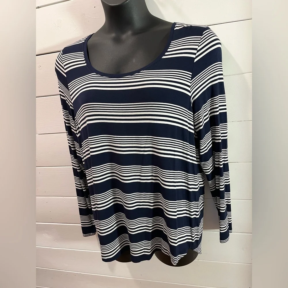 NWT Reitmans stripped sweater size XXL - Picture 8 of 11